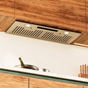 Hotte aspirante électrique intégrée classique en argent, à cheminée, très vendue, pour cuisine d'hôtel, <span class=keywords><strong>extracteur</strong></span> <span class=keywords><strong>de</strong></span> <span class=keywords><strong>fumée</strong></span> - Product Image 4