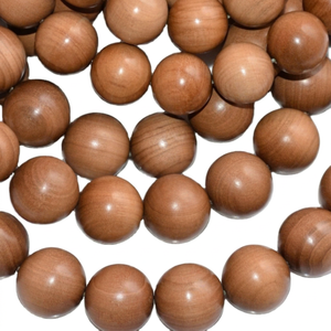 Sandalwood (Santalum Album) Beads-50++ Years Old Eco-Friendly <b>Sweet</b> Woody Fragrance 4mm-22mm Round South India Bulk Pack - Product Image 1