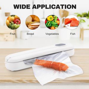 Portable <b>Usb</b> Rechargeable Vacuum Sealer Vacuum Pump Handheld Vacuum Sealing Packaging Machine Food Sealers - Product Image 2