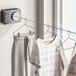 Ownswing quần áo có thể thu vào quần áo xách tay nhiệm vụ nặng nề trong nhà và ngoài trời dòng giặt quần áo máy sấy với dây có thể điều chỉnh - Product Image 3