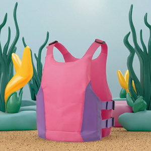 Nouvelle conception, style rétro, veste/gilet de natation en polyester réglable pour enfants, dessin animé - Product Image 3