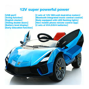 Xe điện trẻ em với bảng điều khiển thân thiện với trẻ em giúp trẻ học cách lái xe cơ bản một cách dễ dàng - Product Image 6