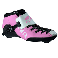 2025 Fengquan usine personnalisé en gros patins de vitesse en ligne professionnels en Fiber de carbone 3 ou 4 roues chaussures de patinage de course