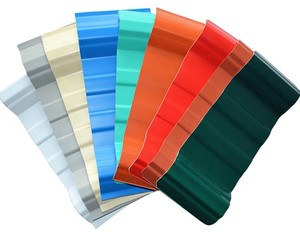 Lámina de Techo <span class=keywords><strong>Trapezoidal</strong></span> de PVC de Larga Duración/Teja de PVC/Lámina de Techo de Plástico Corrugado - Product Image 2