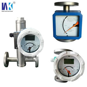 高精度デジタル金属管ロタメーター4-20mAデジタル可変領域液体ガスロタメーター - Product Image 1