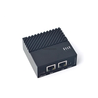 FriendlyELEC Nano Pi NanoPi R4S 4 Go boîtier métallique double passerelle Ethernet Gbps RK3399 compatible OpenWrt carte de développement