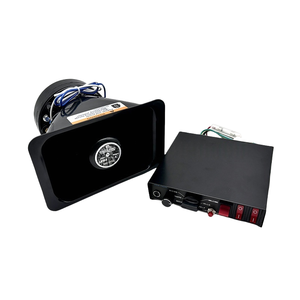 Sirena, Bocina para Auto, Megáfono de Alarma, Sirena de 100W con Controlador para Vehículos de Rescate, Alarma para Auto, Megáfono de Alarma - Product Image 1