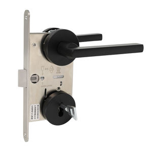 Manija de Puerta Magnética Silenciosa con Cerradura de Cerrojo Recto de Diseño Europeo Elegante para Interiores y Privacidad (Manija Ficticia) - Product Image 5