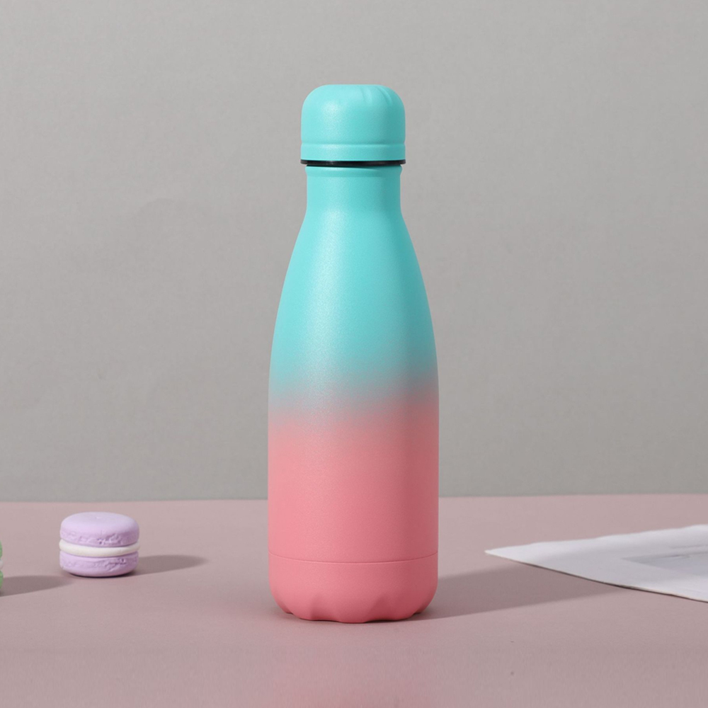Bleu dégradé rose