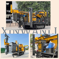 Circulation inverse 500 mètres eau plate-forme de forage Machine gaz ascenseur chenille plate-forme moteur pompe moteur RC gaz ascenseur chenille plate-forme de forage