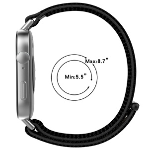 Correa de Repuesto de Nailon al por Mayor de Fábrica con Velcro para Huawei Watch Fit 3/ Huawei Watch Fit 4/ Huawei Watch Fit 4 Pro - Product Image 4
