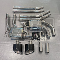 Sistema de Escape Catback de Alto Rendimiento Estilo RS para Audi A6/A7 C8 3.0T, Acero Inoxidable 304, Válvula Electrónica con Control Remoto
