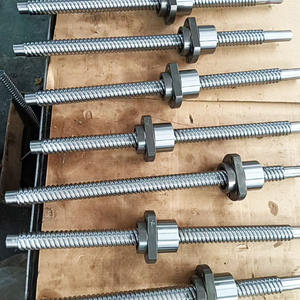 Vis à billes en acier chromé de haute précision SFSR1616, mouvement linéaire silencieux haute vitesse pour routeur CNC - Product Image 1