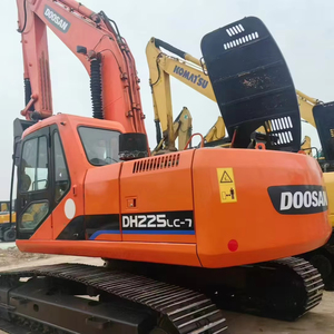 Excavadoras Doosan DH225 Usadas con Certificación CE, Piezas Originales Coreanas, Bajo Número de Horas, Accesorio de Pulgar, Acoplador Rápido, Martillo Rompedor - Product Image 1