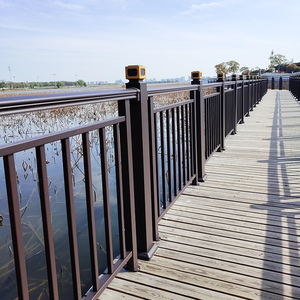 Trung Quốc prefab ống thép bóng Doanh chế tạo đường cao tốc bảo vệ đường ray cầu lan can lan can lan can hiên lan can lan can - Product Image 3