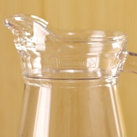 Pichet en Verre de Luxe Classique Personnalisé 0.5L 1L 1.3L, Vente en Gros à Bas Prix, pour Jus, Boissons Froides, Ensemble Vaisselle pour Service à Domicile