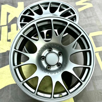 Nouvelles jantes en alliage d'aluminium forgé noir 17-24 pouces 5x112/5x120 à rayons multiples, adaptées aux 725i 525i X3 X4 X5, sur mesure, luxe