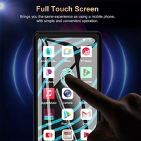 Lecteur MP3 Android 5,0 pouces BT 16 mégapixels 3G avec radio FM, enregistreur vocal, carte TF, enregistrement vidéo, e-book