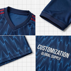 ชุดฟุตบอลอาร์เซนอลแบบกำหนดเองคุณภาพสูง ปี 2026 รับผลิตแบบ OEM ODM - Product Image 4