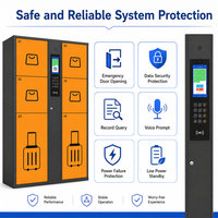 Casillero de Almacenamiento de Equipaje Comercial con Terminal de Control Digital, Gestión Remota y Opciones de Pago Personalizadas para Viajeros