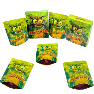 3.5 Kantong Mylar Anti Bau yang Dapat Ditutup Kembali Tersedia Kotak Mylar Holografik dan Kantong Berdiri untuk Kemasan Plastik - Product Image 4