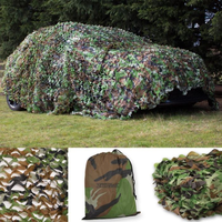 Rouleau de filet Camo à aiguille de pin-Résistant thermique/radar pour le camping en plein air, comprend un outil de coupe en forme de S