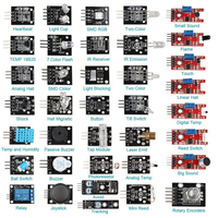 Kit de 37 capteurs originaux, 37 modules de capteurs en 1, kit de démarrage pour projets de robots Raspberry Pi, fabriqué en CN/GUA