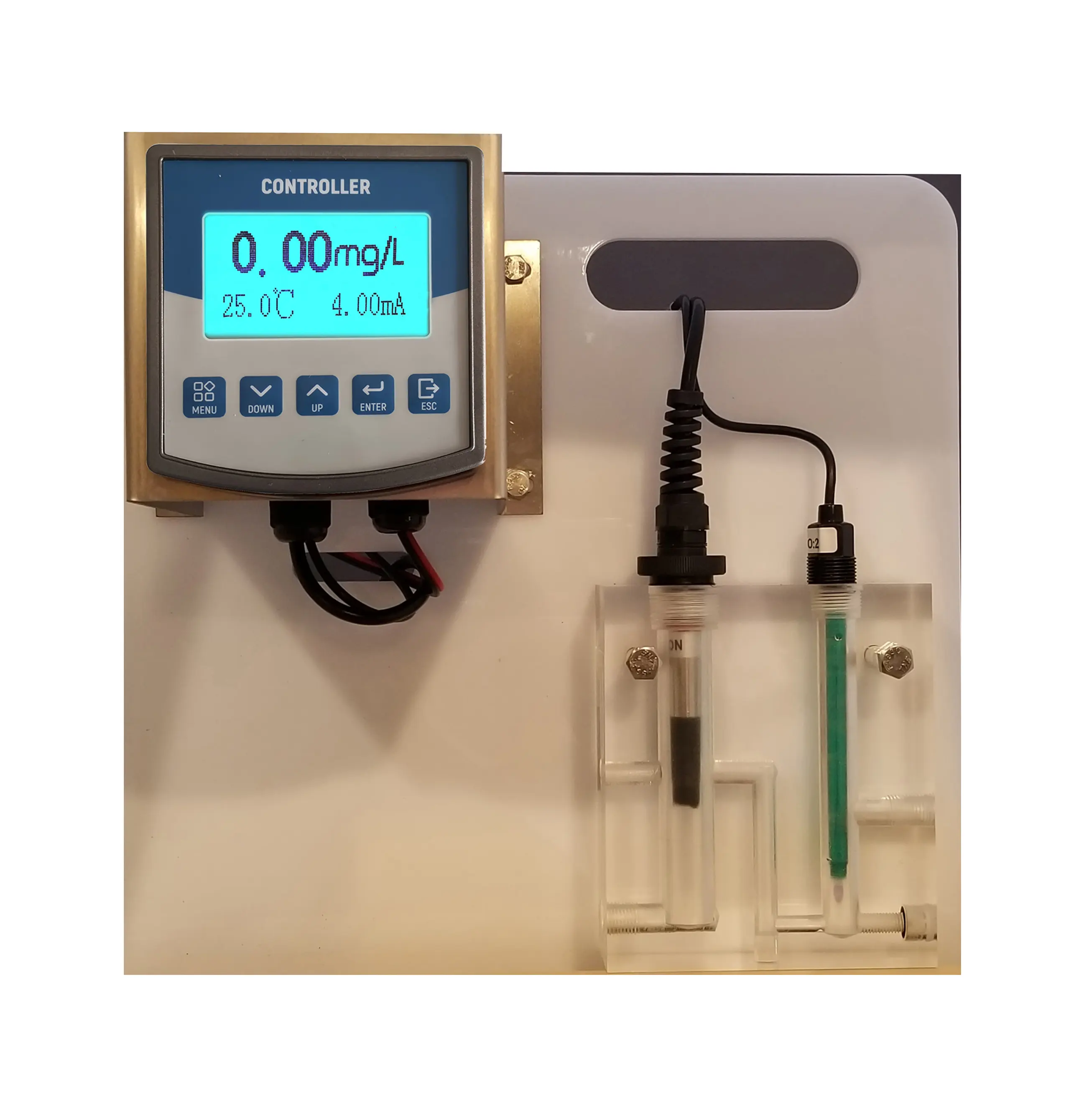 Online Kraanwater Resterende Chloor Controller Analyzer Vrije Chloor Meter Sensor 4 20ma Rs485 Voor Drinkwater Of Zwembadwater