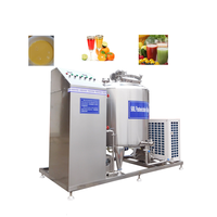 Pasteurisateur de lait 500L, pasteurisateur de yaourt commercial 100L, prix d'usine, machine de fermentation avec réservoir de refroidissement