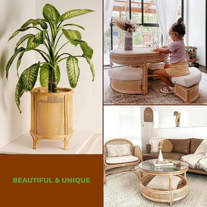 China Fabriek Groothandel Rotan Cane Webbing Roll Natuurlijke Mesh Meubelen Natuurlijke Rotan Banden Voor Rotan Wasmand - Product Image 6