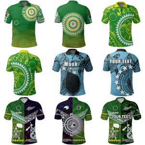 ออกแบบลายเองได้ เสื้อยืดแขนสั้นผู้ชาย ผ้าโพลีเอสเตอร์ 100% ระบายอากาศ แห้งเร็ว ไม่ยับ ลายเกาะทะเล พิมพ์ลายทั้งตัว ด้วยเทคนิคการถ่ายเทความร้อน - Product Image 1