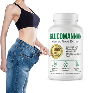 Capsules de Glucomannane de <span class=keywords><strong>Konjac</strong></span> à Marque Blanche – Coupe-Faim Intelligent <span class=keywords><strong>pour</strong></span> la Perte de Poids - Product Image 1
