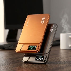 Cargador Inalámbrico Magnético LC1C2 N52 con Pantalla Inteligente AI, Carga Rápida de 15W 20W para iPhone 18 17 16 15 14 13 - Product Image 1