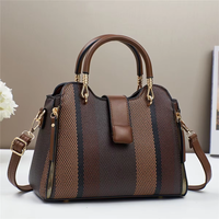 Sac à main fourre-tout décontracté pour femmes Lady Style fermeture à glissière léger en cuir PU doublure en Polyester personnalisable