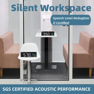 Cabine téléphonique de <span class=keywords><strong>bureau</strong></span> insonorisée personnalisée, pod acoustique portable pour réunions, cabine de travail silencieuse, pod de réunion de <span class=keywords><strong>bureau</strong></span> - Product Image 5