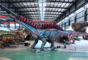 โมเดลไดโนเสาร์อะมาคาซอรัสเหมือนจริงทำจากซิลิโคนเทียมสำหรับตกแต่งสวนผจญภัยในร่มห้างสรรพสินค้า - Product Image 2