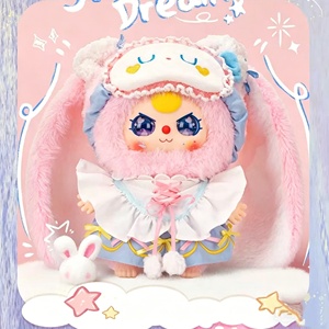 Scatole a Sorpresa Huggable con Bambole in Vinile Peluche Morbido, Animali Adorabili in Pigiama, Serie Tre Dolci Sogni, 400% Grandezza Naturale, Originali, All'ingrosso - Product Image 4