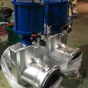 Vanne à opercule en fonte d'aluminium GJ41X 6L 10L DN80 pour l'interception d'oxygène - Product Image 3