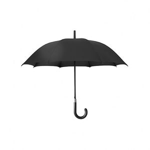 Hot Selling Printing Advertising Handle Golf Uv Protection Hook <b>Umbrella</b> <b>Windproof</b> Auto Open Custom Logo Straight - Product Image 2