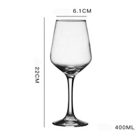 Vente en gros de verres à vin pour banquet d'hôtel Verres à vin gobelet bon marché Verres à eau