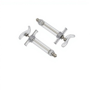 소형 애완동물용 맞춤형 수의학 주사기 세트 10ml 20ml 30ml 50ml 새 앵무새 먹이 주사기 튜브 - Product Image 1