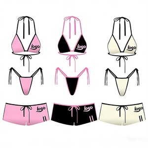 Nouvel ensemble <span class=keywords><strong>de</strong></span> bikini deux pièces pour femme, design personnalisé, push-up, écoresponsable, <span class=keywords><strong>maillot</strong></span> <span class=keywords><strong>de</strong></span> <span class=keywords><strong>bain</strong></span> pour femme - Product Image 1