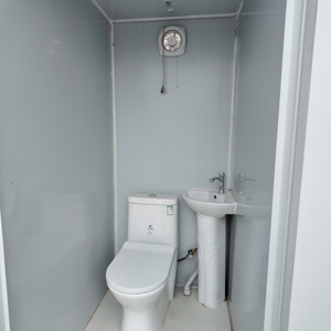 Cabina de Baño Portátil Reciclada, Prefabricada, Súper Económica, Baño Público al Aire Libre, Inodoro Móvil - Product Image 4
