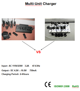 <span class=keywords><strong>Chargeur</strong></span> 6 voies pour radios bidirectionnelles <span class=keywords><strong>Motorola</strong></span> GP328 <span class=keywords><strong>GP340</strong></span> MTX8250 et batteries - Product Image 6