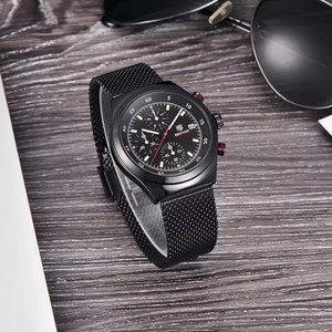 Reloj de Cuarzo BENYAR, Elegante y Ejecutivo, Correa de Malla Milanesa, Cristal de Zafiro, <span class=keywords><strong>Calendario</strong></span>, Resistente al Agua, Modelo BY-5200 para Hombre - Product Image 3
