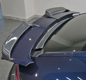 สปอยเลอร์หลังคาร์บอนไฟเบอร์แบบแห้งสำหรับ Porsche <span class=keywords><strong>Panamera</strong></span> 971 ปี 2016-2024 - Product Image 5