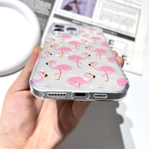 Đơn Giản Màu Hồng <span class=keywords><strong>Flamingo</strong></span> Mô Hình Điện Thoại Trường Hợp Đối Với <span class=keywords><strong>iPhone</strong></span> 16 15 14 12 13 Drop Resistance Vỏ Điện Thoại Di Động - Product Image 6