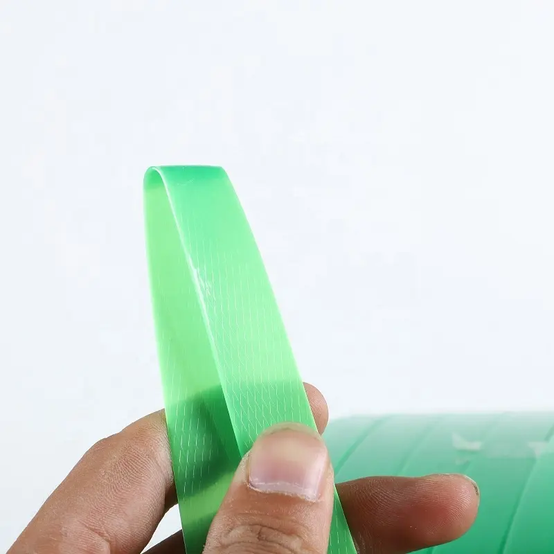 6Mm 19Mm Correa de plástico transparente para mascotas usada Fabricación de bandas de flejado para mascotas transparentes