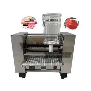 2023 Automatische Mini Mille Crêpe Cake Machine Duizend Laag Cake Pannenkoek Huid Crêpe Maker Machine