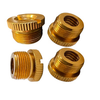 Özel Ölçülü Nikel Vidalı Bağlantı Elemanı Mikrofon Standı Adaptörü Alüminyum 5/8" Erkek - 3/8" Dişi Adaptör (Mikrofon Standı için)
